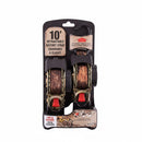2 PACK - 1" X 10'  RETRACTABLE RATCHET STRAPS - CAMO WEBBING - 1200 Lb CAPACITY - Quality Farm Supply