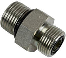 1/2 Male OFS X 5/8 Male O-Ring Boss - Straight Thread Connector - Steel