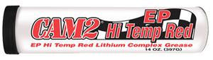 CAM2 HI-TEMP RED LITHIUM GREASE 14 OZ TUBE - GREAT FOR WHEEL BEARINGS