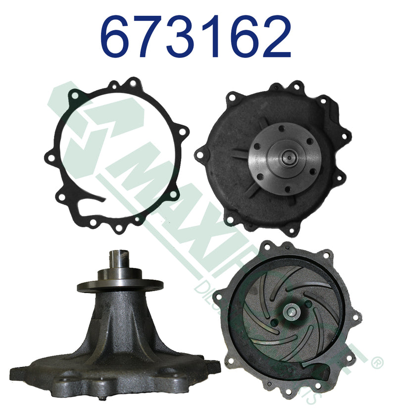 Maxiforce Water Pump, DT414/DT466 for Navistar 73162 - Quality Farm Supply