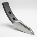 AgSmart Single Chisel Point - 2" x 15", 1/2" Bolt Holes, Swedged Nose