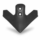 SMA Field Cultivator Sweep - 1/4" x 6", 7/16" Bolt Holes, 47 Degree Shank - Quality Farm Supply