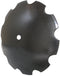 Osmundson Disc Blade - 20" x 7 Gauge,  Notched, 7/8" Square x 1" Round Axle