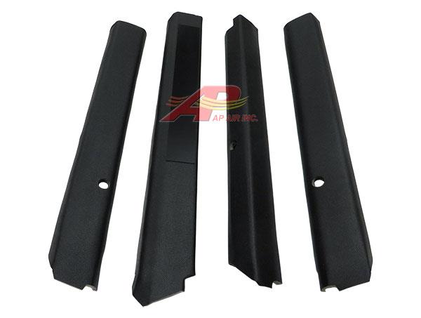 Qwik Fit Cab Post Kit - Black for John Deere AR89826 - Quality Farm Supply