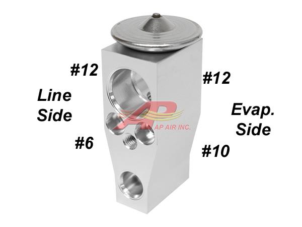 Expansion Valve, Block Type - O-Ring for Case IH KHR27690 - Quality Farm Supply