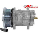 Alternative Compressor SD7H15 - 133Mm, 8 Groove Clutch 24V for Caterpillar - Quality Farm Supply