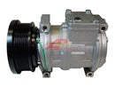 Denso Compressor 10PA17C Body With 8 Groove 4.9" Clutch 24 Volt for John Deere - Quality Farm Supply