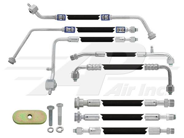 8 Piece All Rubber Complete Hose Kit for John Deere - Quality Farm Supply