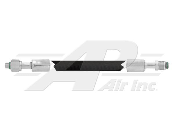 All Rubber Condenser to Receiver Drier Hose for John Deere RE12041 - Quality Farm Supply