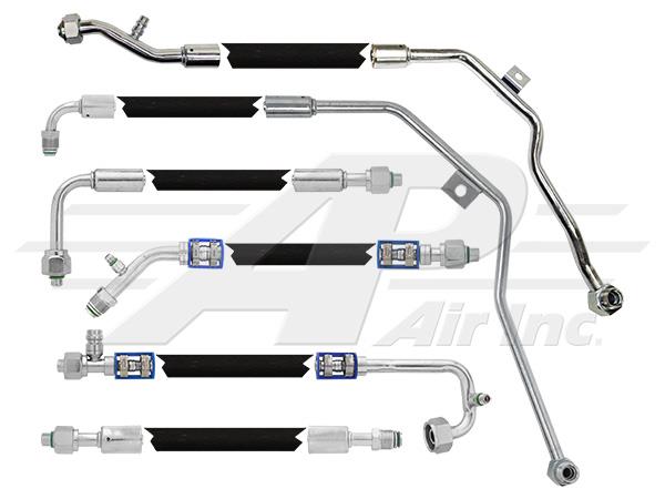 Air Conditioning Hose Kit for Case IH MX150, MX170 - Quality Farm Supply