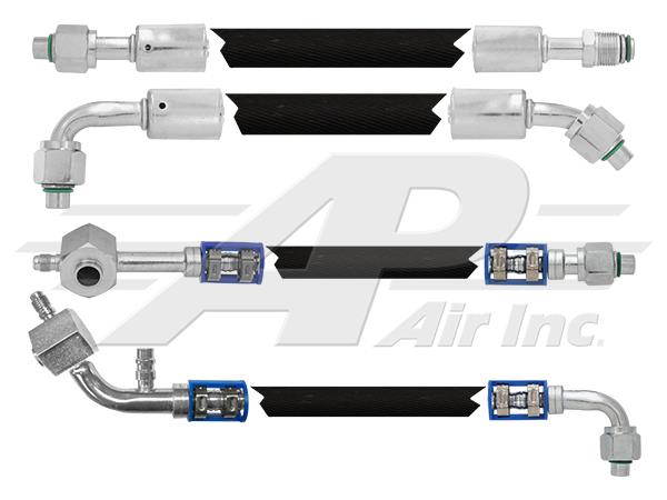 Complete Hose Kit - 4 Hoses for Agco/Allis - Quality Farm Supply