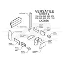 Series 4 Lower Kit - Embassy Gray for Versatile, CK9856 - Quality Farm Supply