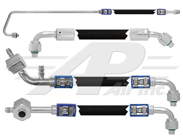 Complete Hose Kit - 4 Hoses for Agco/Allis - Quality Farm Supply