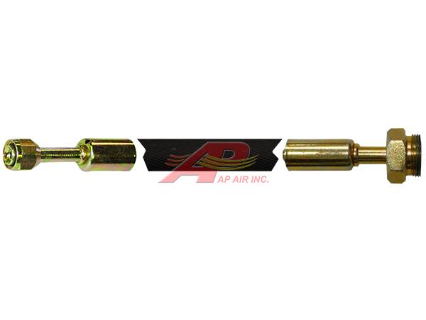 Receiver Drier to Quick Coupler - Rubber Replacement Hose fo - Quality Farm Supply