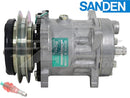 OE Sanden Compressor SD7H15 -5 3/4" Single Groove Clutch, 24 - Quality Farm Supply