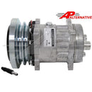 Alternative Compressor SD7H15 - 132Mm, 2 Groove Clutch 12V for Ford/New Holland & Massey Ferguson - Quality Farm Supply
