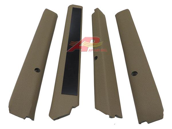 Qwik Fit Cab Post Kit - Sailcloth Tan for John Deere RE155149 - Quality Farm Supply