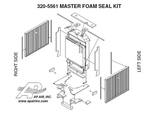 Master Foam Seal Kit for John Deere - Quality Farm Supply