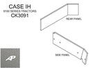 Lower Cab Kit - Embassy Gray for Case IH - Quality Farm Supply