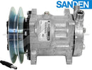 Sanden SD5H14, 6 1/4" 1 Groove Clutch, 24V for John Deere DH400539 - Quality Farm Supply