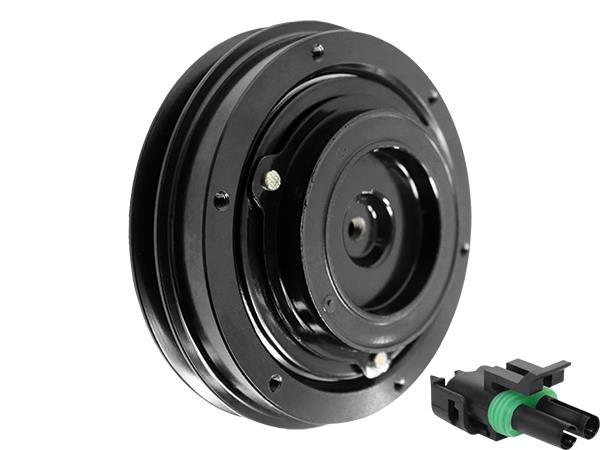 Clutch With Coil - Denso - 24V for John Deere - Quality Farm Supply