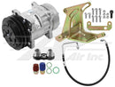 Air Conditioning Conversion Kit for Ford - Rotary Tecumseh HR980 to Sanden Style - Quality Farm Supply