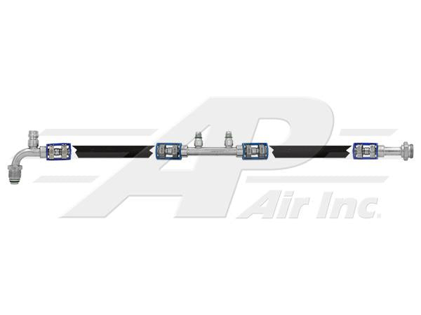 Compressor to Condenser Hose - Compressor End for John Deere AT163388 - Quality Farm Supply