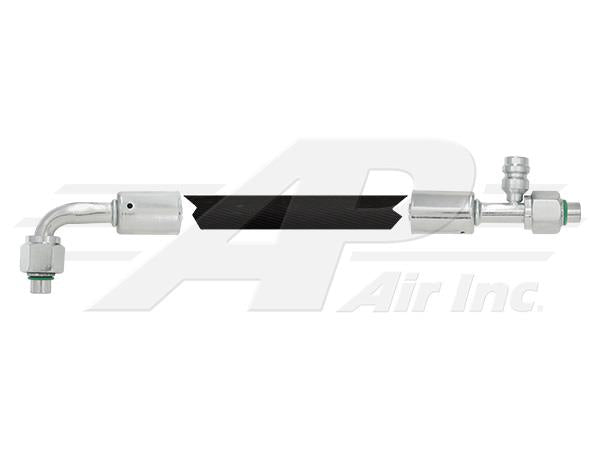 Compressor to Condenser Hose - Compressor End for Caterpillar 544031D1 - Quality Farm Supply