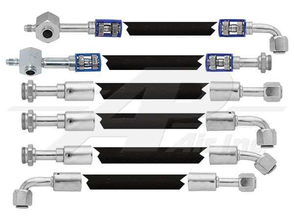 Complete Hose Kit - 6 Hoses for Massey Ferguson - Quality Farm Supply