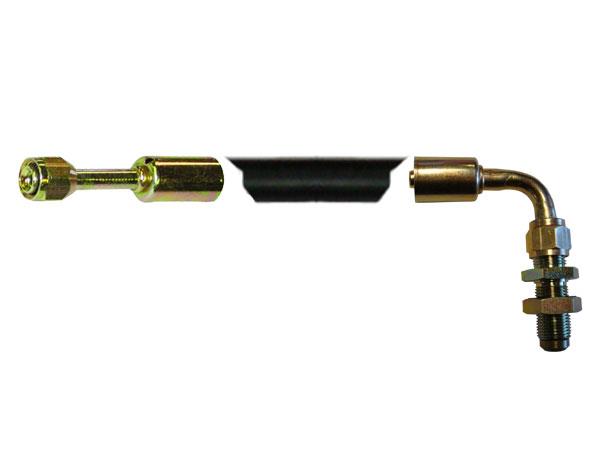 Compressor to Condenser Hose - Cab End for International 66401C1 - Quality Farm Supply