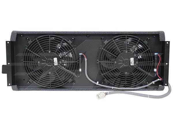 Condenser & Fan Assembly for John Deere 450H, 450J, 550H, 550J, 650H, 650J - Quality Farm Supply