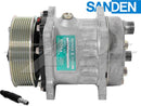 Sanden SD7H13, 119 Mm, 8 Groove Clutch, Ear Mount, 12V, Kg Head for Case IH & Ford/New Holland - Quality Farm Supply