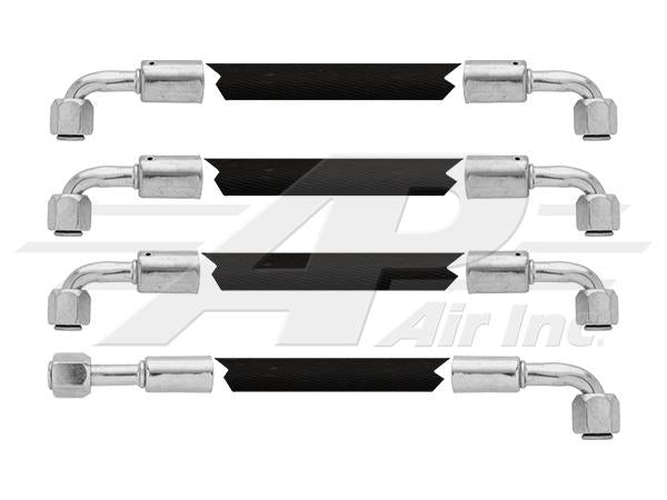 All Rubber Hose Kit - 4 Hoses for White - Quality Farm Supply