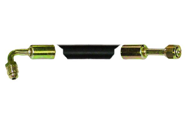 Bulkhead to Condenser Hose - Hi Side for Deutz 4322152 - Quality Farm Supply