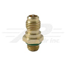 3/8" - 24 Male Thread to 7/16" R12 Male Flare for Gehl - Quality Farm Supply