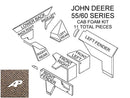 Lower Cab Kit - Multi Brown for John Deere RE155148 - Quality Farm Supply