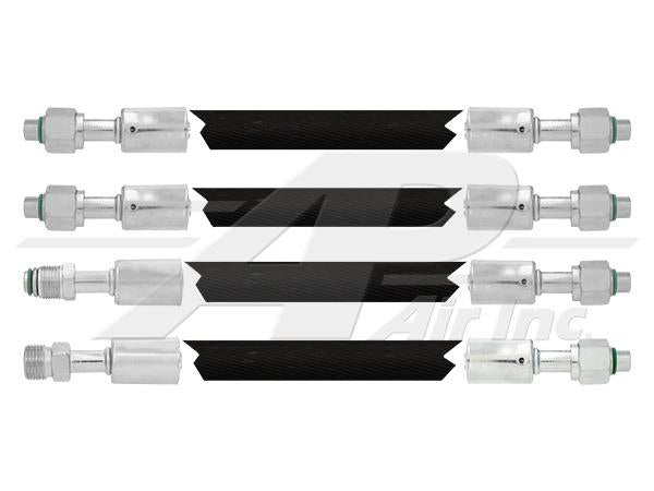 4 Piece All Rubber Hose Kit - O-Ring for International - Quality Farm Supply