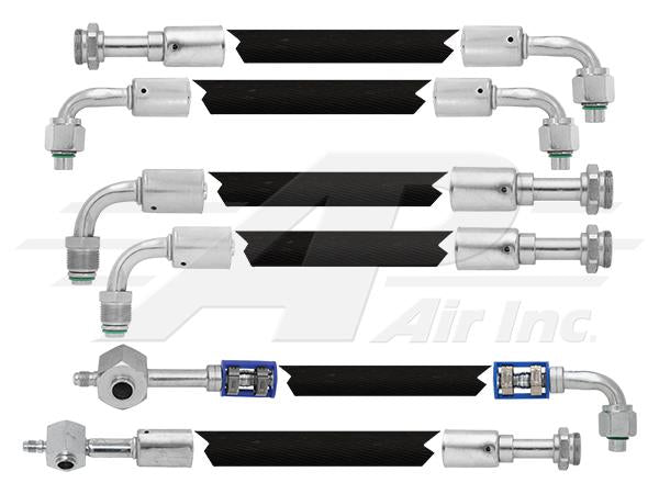 Complete Hose Kit - 6 Hoses for Massey Ferguson - Quality Farm Supply