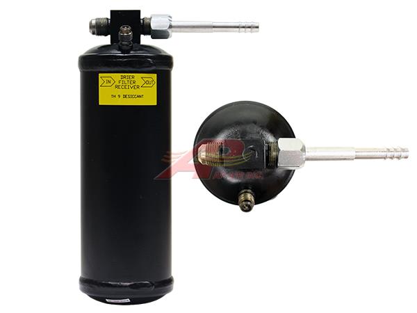 Receiver Drier, Flare - Barbed for Case IH & Ford/New Holland - Quality Farm Supply