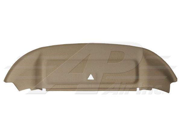 John Deere Front Vinyl Headliner, With Visor Indent - Sailcloth Tan for John Deere - Quality Farm Supply