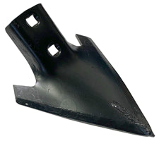 8 INCH X 5/16 THICK MEDIUM CROWN HARDSURFACED CHISEL PLOW SWEEP WITH 1/2 INCH BOLT HOLES