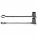 1" DUST CAP - BLACK RUBBER - Quality Farm Supply