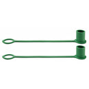 1/2" DUST CAP - GREEN RUBBER - 2 PACK - Quality Farm Supply