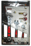 3 PC ADJUSTABLE WRENCH SET