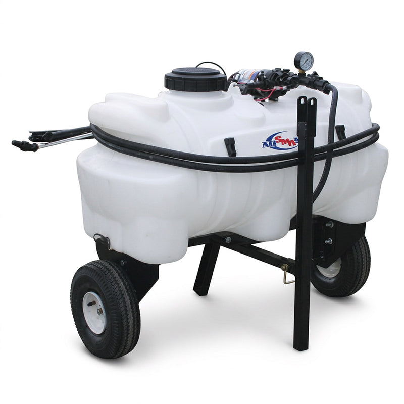 garden sprayer on wheels 25 Gallon Compact Trailer Sprayer