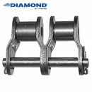 Diamond Chain Offset Half Link -