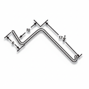 AgSmart Hay Wheel Rake Tooth for John Deere AE57831, Vermeer 115663001, Vicon 36133, 90036133