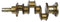 Crankshaft for Massey Ferguson 3641825M91