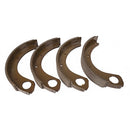 TISCO Brake Shoe Kit - 4 for Massey Ferguson, 830537M93 - Quality Farm Supply