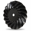 Vertical Tillage Blade for Great Plains 820-011C - 20" x 6.5MM, 1-1/2" x 1-3/4" Round Axle, 20 Waves - Quality Farm Supply